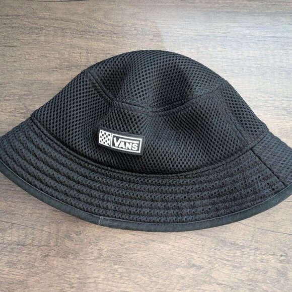 Vans Bucket Hat Meshed Up Black - Picture 1 of 3